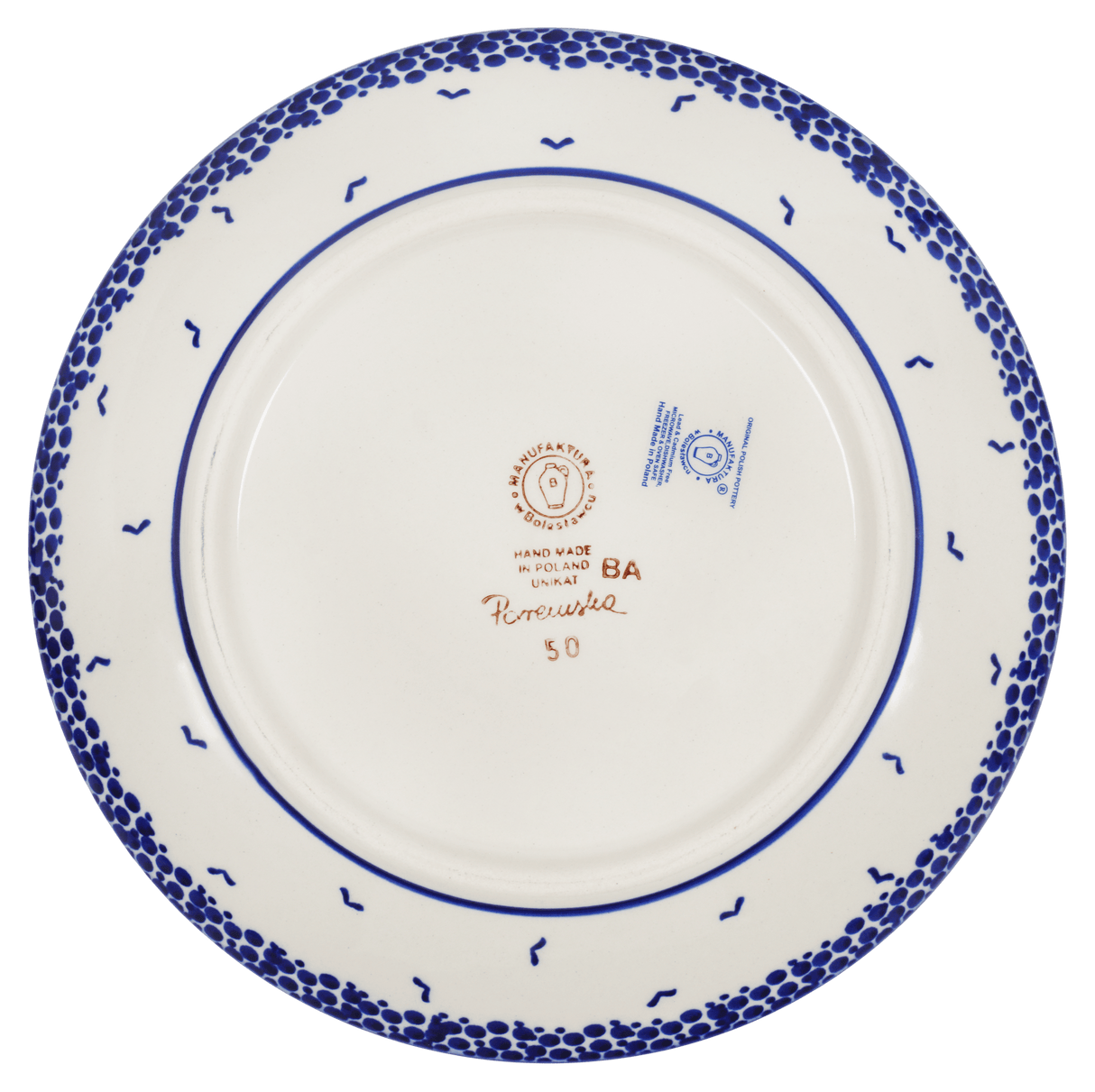 Plate, Round, Salad, 8.5" in "Brilliant Garden" by Manufaktura | T134S-DPLW