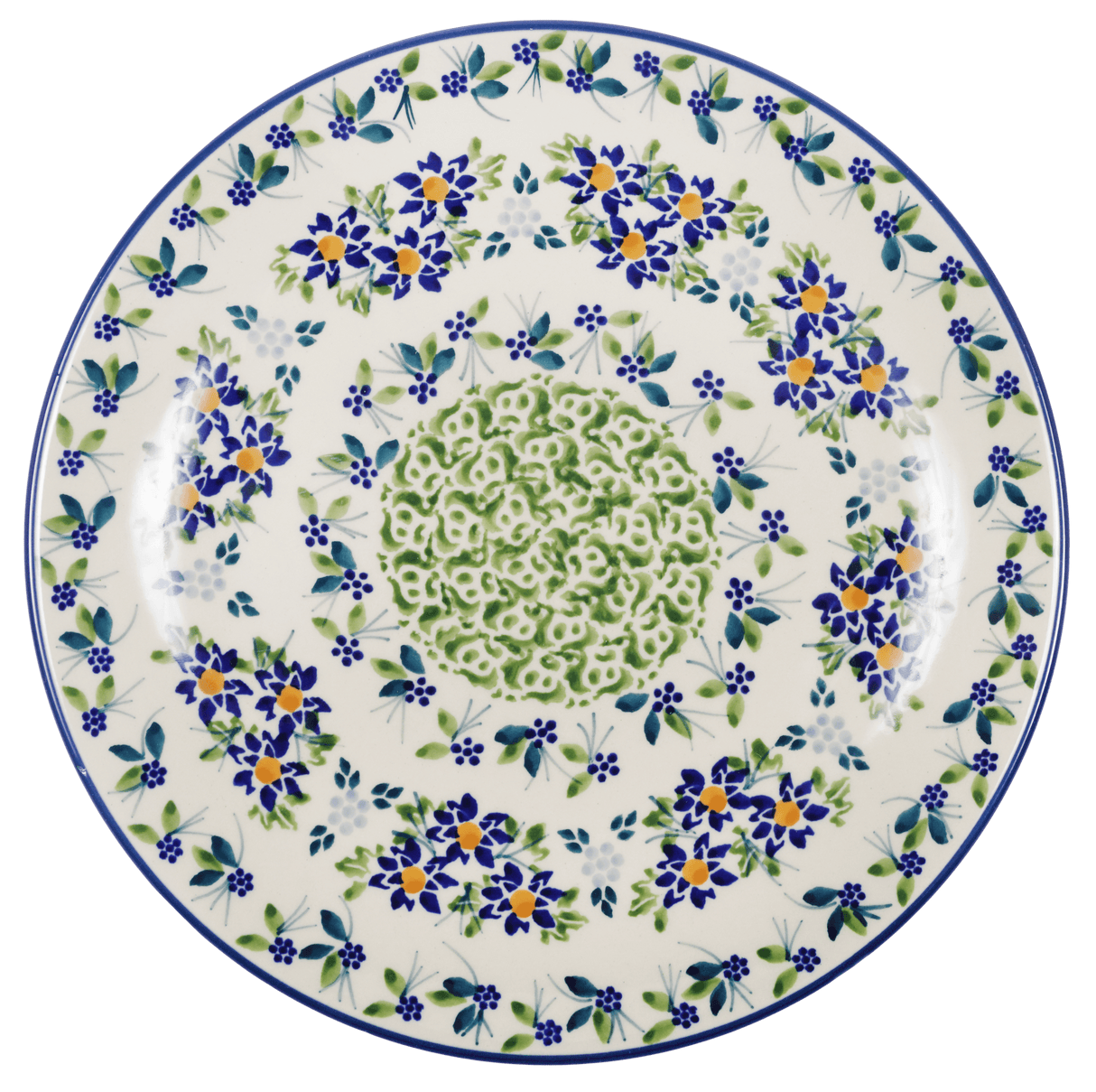 Plate, Round, Salad, 8.5" in "Garden Splendor" by Manufaktura | T134S-GM11