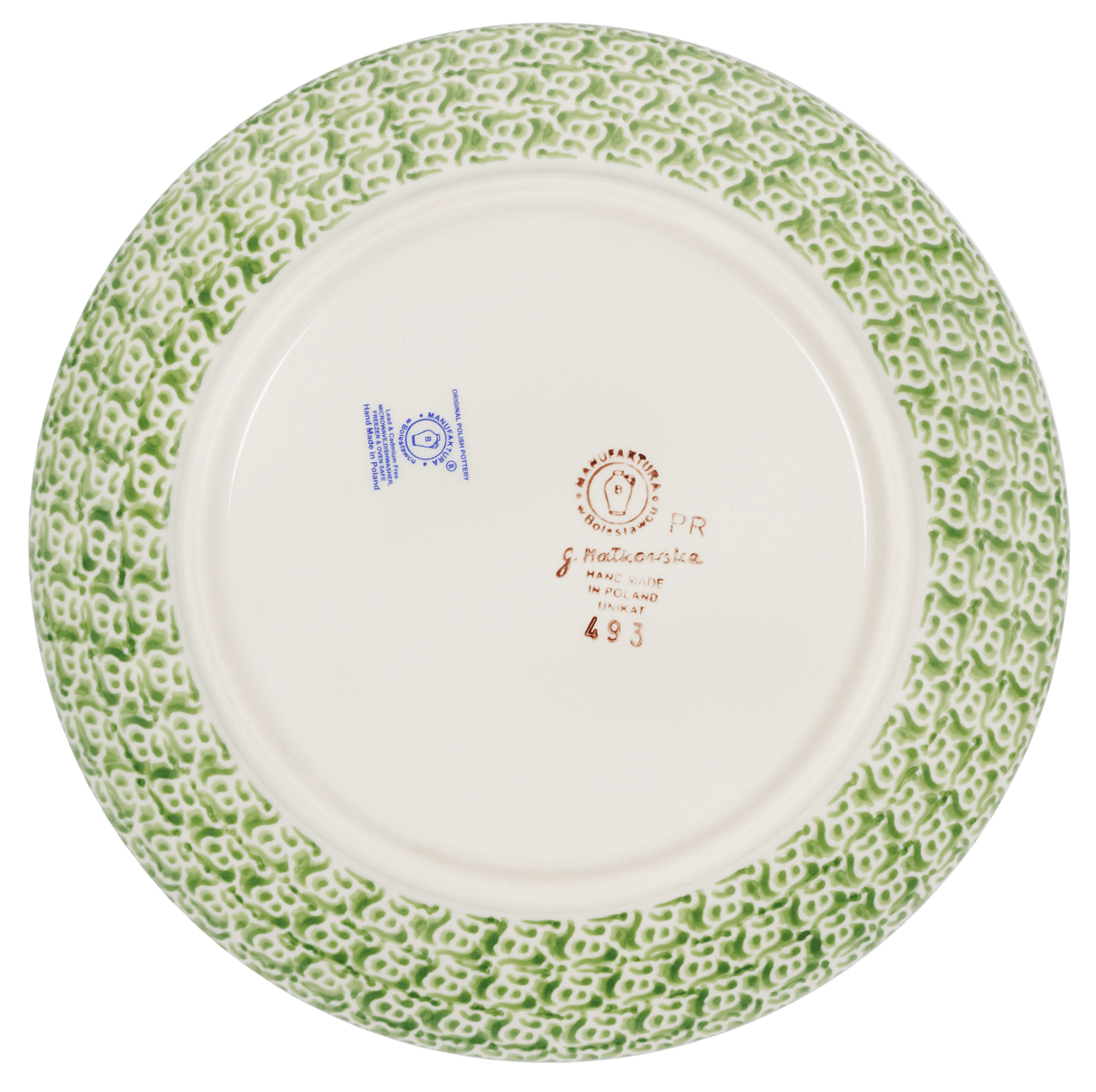 Plate, Round, Salad, 8.5" in "Garden Splendor" by Manufaktura | T134S-GM11