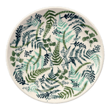 Plate, Round, Salad, 8.5" in "Scattered Ferns" by Manufaktura | T134S-GZ39