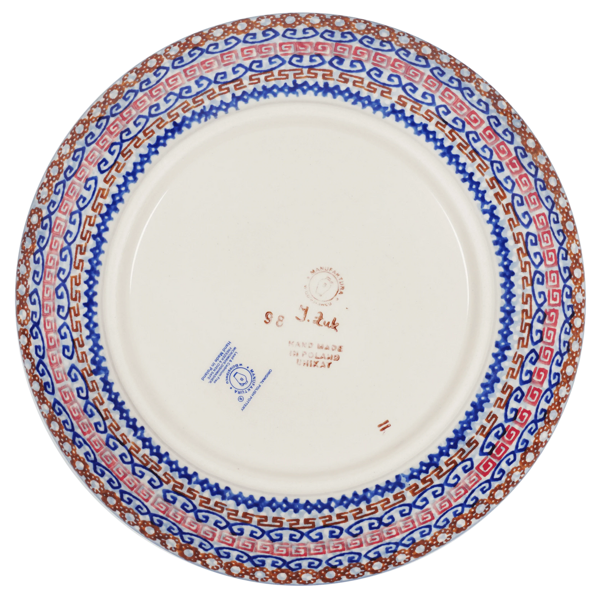 Plate, Round, Salad, 8.5" in "Sweet Symphony" by Manufaktura | T134S-IZ15