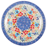 Plate, Round, Salad, 8.5" in "Festive Flowers" by Manufaktura | T134S-IZ16