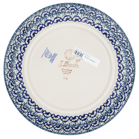 Polish Pottery 8.5" Salad Plate (Field of Dreams) | T134S-JZ24 Additional Image at PolishPotteryOutlet.com