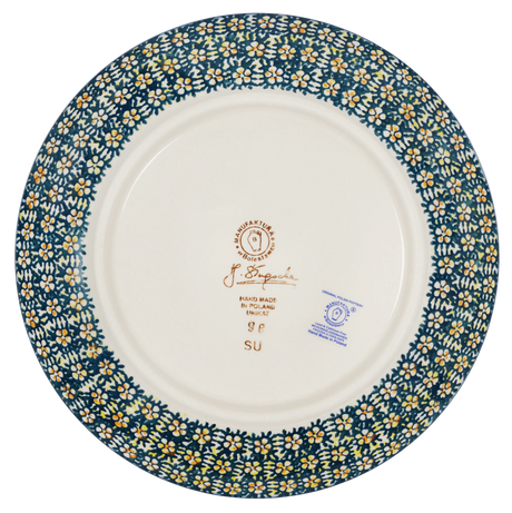 Plate, Round, Salad, 8.5" in "Trailing Blossoms" by Manufaktura | T134S-JZ32