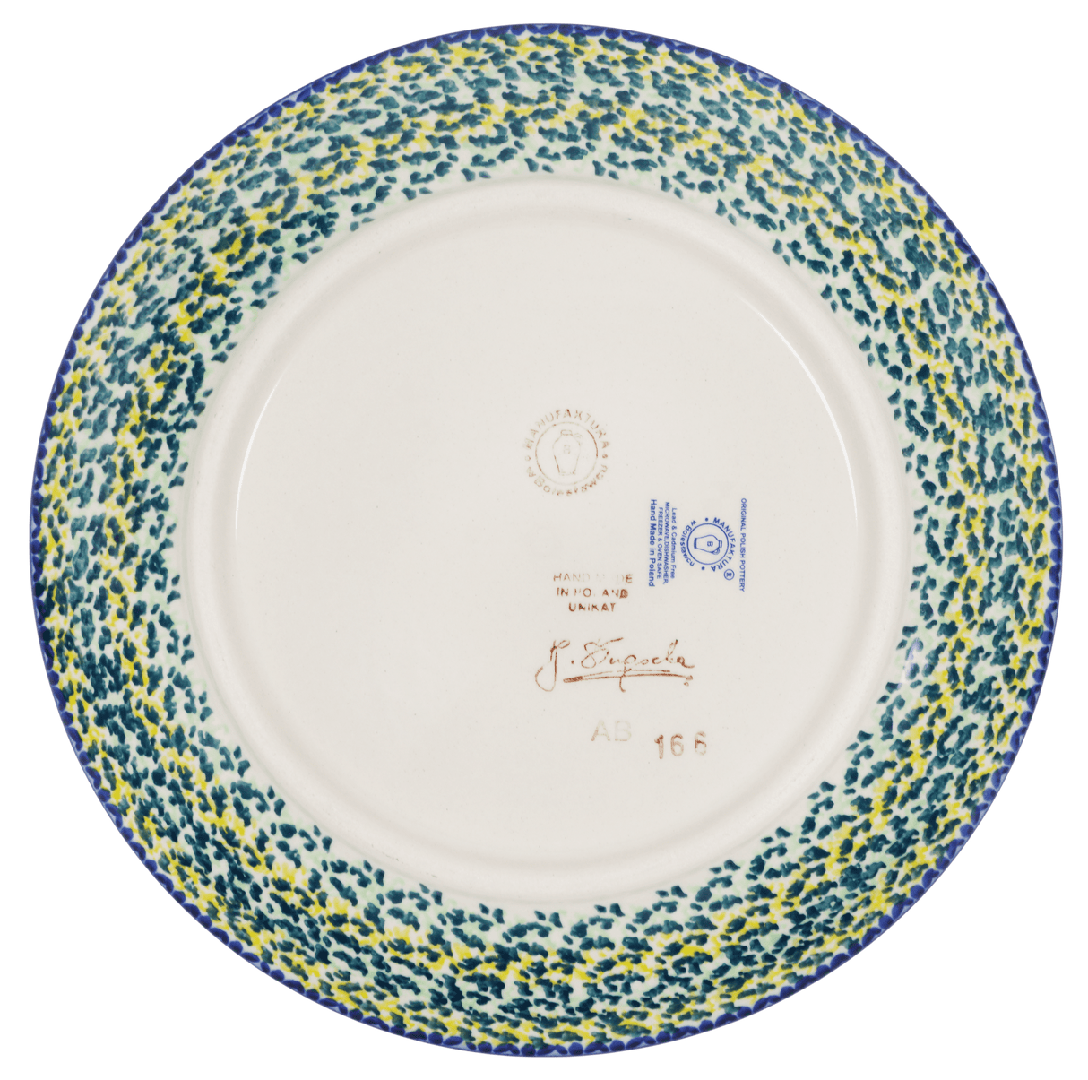 Plate, Round, Salad, 8.5" in "Pastel Garden" by Manufaktura | T134S-JZ38