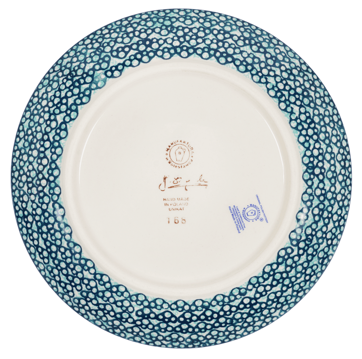 Plate, Round, Salad, 8.5" in "Sunny Border" by Manufaktura | T134S-JZ41