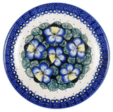 Plate, Round, Salad, 8.5" in "Pansies" by Manufaktura | T134S-JZB