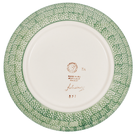 Plate, Round, Salad, 8.5" in "Blue Bells" by Manufaktura | T134S-KLDN