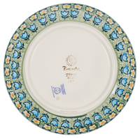 A picture of a Polish Pottery 8.5" Salad Plate (Amsterdam) | T134S-LK as shown at PolishPotteryOutlet.com/products/85-salad-plate-amsterdam