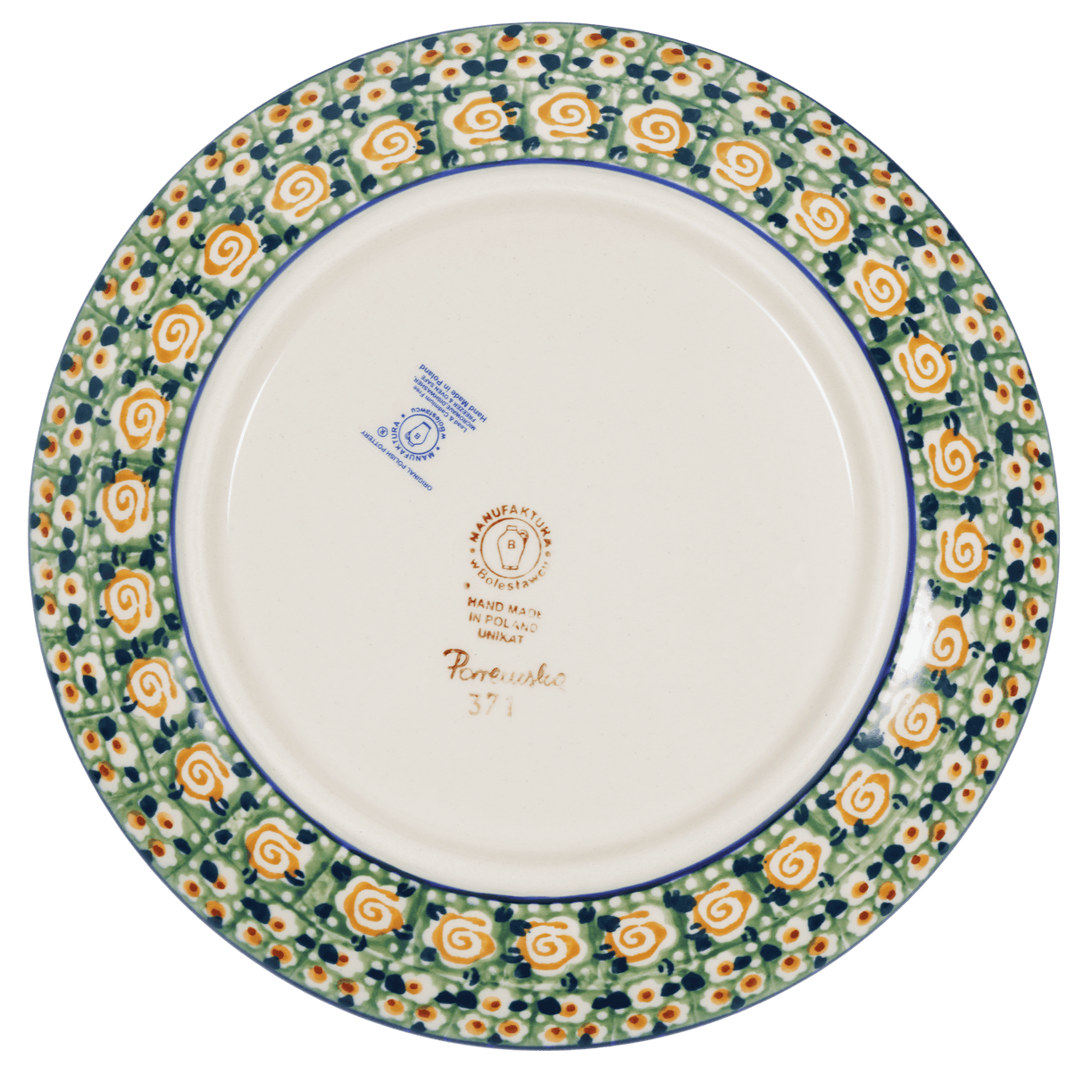 Plate, Round, Salad, 8.5" in "Perennial Garden" by Manufaktura | T134S-LM