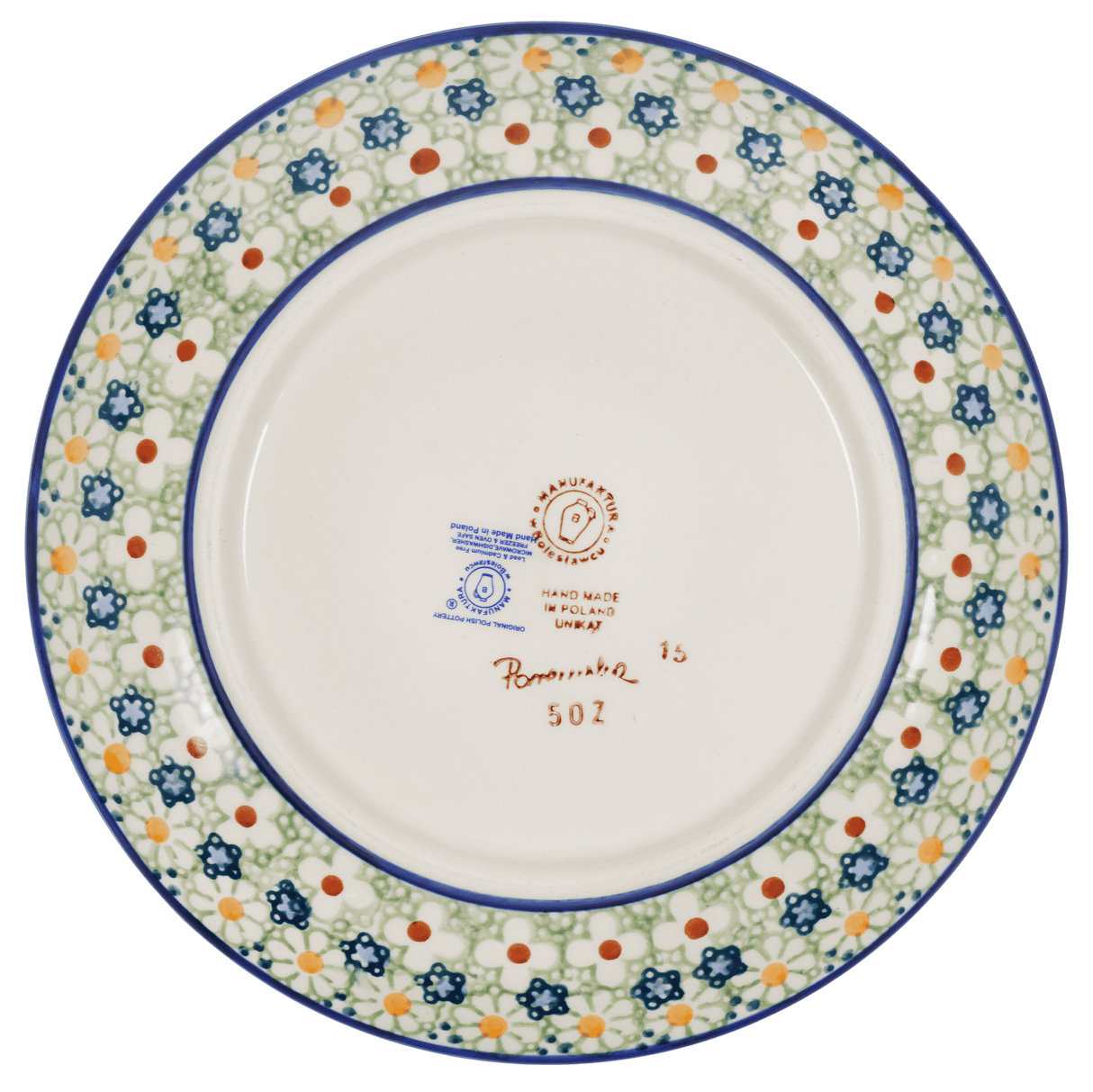 Plate, Round, Salad, 8.5" in "Spring Morning" by Manufaktura | T134S-LZ