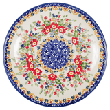 Plate, Round, Salad, 8.5" in "Poppy Persuasion" by Manufaktura | T134S-P265