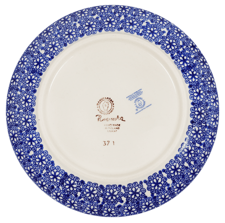 Plate, Round, Salad, 8.5" in "Poppy Persuasion" by Manufaktura | T134S-P265