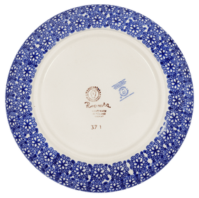 Polish Pottery 8.5" Salad Plate (Poppy Persuasion) | T134S-P265 Additional Image at PolishPotteryOutlet.com