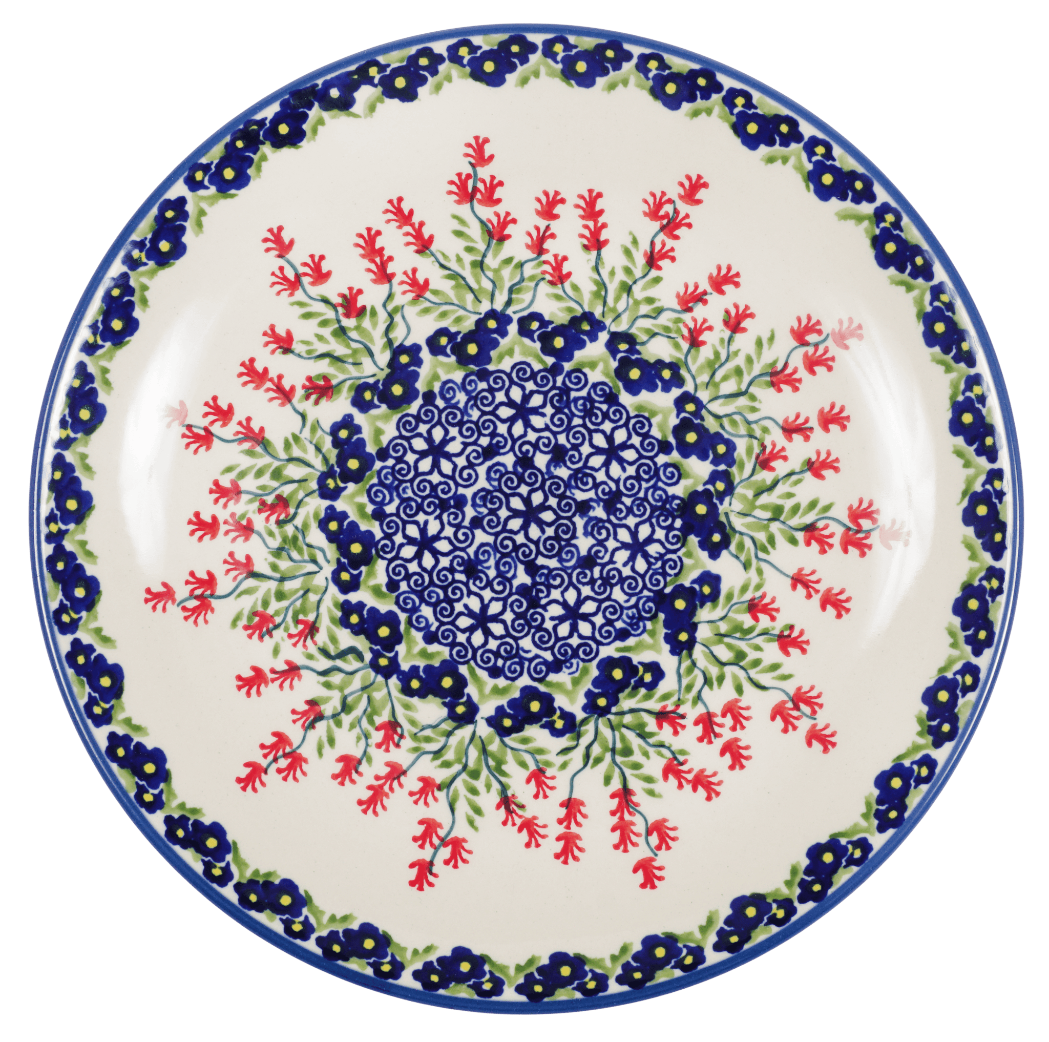 Thistle Small Bundt Pan – Sostenuto Arts Polish Pottery