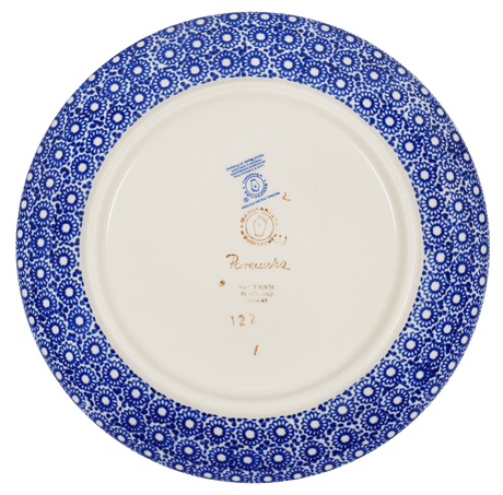 Plate, Round, Salad, 8.5" in "Duet in Blue" by Manufaktura | T134S-SB01