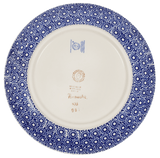 Plate, Round, Salad, 8.5" in "Duet in Blue & White" by Manufaktura | T134S-SB04