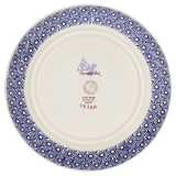 Plate, Round, Salad, 8.5" in "Duet in White" by Manufaktura | T134S-SB06