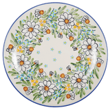 Plate, Round, Salad, 8.5" in "Daisy Bouquet" by Manufaktura | T134S-TAB3