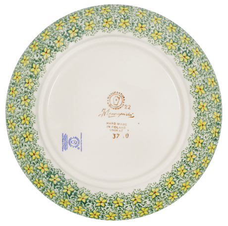 Plate, Round, Salad, 8.5" in "Soaring Swallows" by Manufaktura | T134S-WK57
