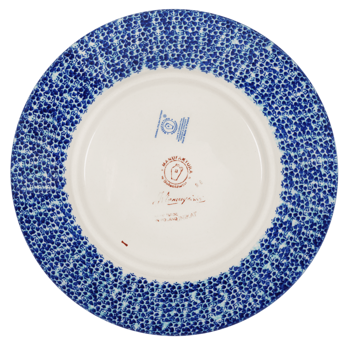 Plate, Round, Salad, 8.5" in "Butterfly Bliss" by Manufaktura | T134S-WK73