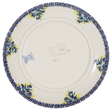 Plate, Round, Salad, 8.5" in "Brilliant Garland" by Manufaktura | T134S-WK79