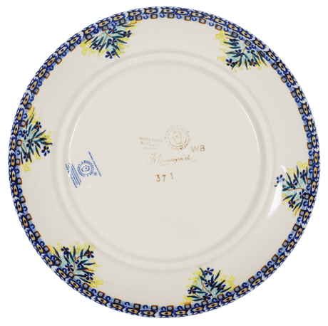 Plate, Round, Salad, 8.5" in "Brilliant Garland" by Manufaktura | T134S-WK79