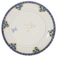 A picture of a Polish Pottery 8.5" Salad Plate (Brilliant Garland) | T134S-WK79 as shown at PolishPotteryOutlet.com/products/8-5-salad-plate-brilliant-garland