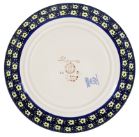 A picture of a Polish Pottery 8.5" Salad Plate (Floral Formation) | T134S-WKK as shown at PolishPotteryOutlet.com/products/85-salad-plate-floral-formation