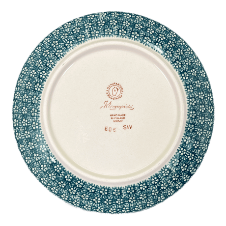 Plate, Round, Salad, 8.5" in "Bountiful Blossoms" by Manufaktura | T134S-WKLZ