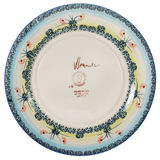 Plate, Round, Salad, 8.5" in "Butterflies in Flight" by Manufaktura | T134S-WKM