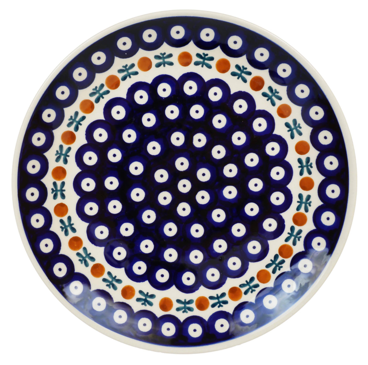 Plate, Round, Salad, 8.5" in "Mosquito" by Manufaktura | T134T-70