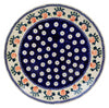 Polish Pottery 8.5" Salad Plate (Apple Dot) | T134T-70B at PolishPotteryOutlet.com