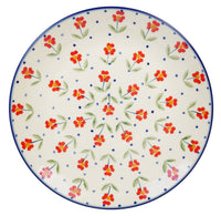 A picture of a Polish Pottery 8.5" Salad Plate (Simply Beautiful) | T134T-AC61 as shown at PolishPotteryOutlet.com/products/85-salad-plate-simply-beautiful