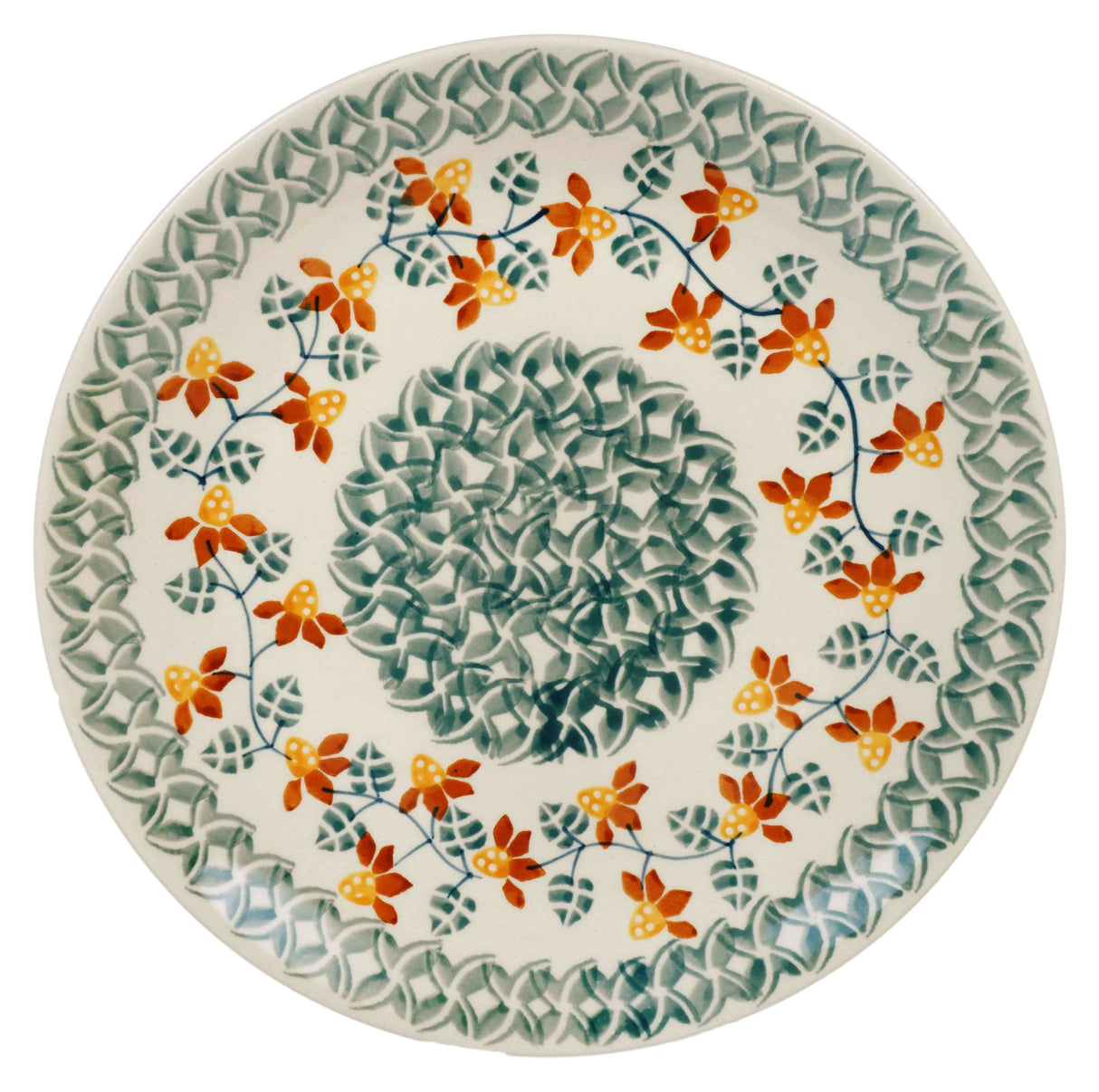 Plate, Round, Salad, 8.5" in "Indian Summer" by Manufaktura | T134T-AS22