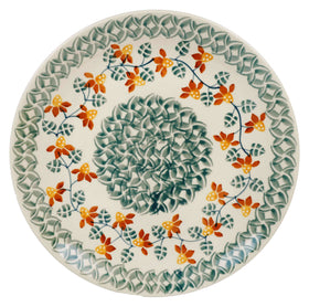 Polish Pottery 8.5" Salad Plate (Indian Summer) | T134T-AS22 Additional Image at PolishPotteryOutlet.com