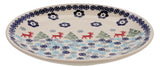 Plate, Round, Salad, 8.5" in "Reindeer Games" by Manufaktura | T134T-BL07