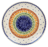 A picture of a Polish Pottery 8.5" Salad Plate (American Dream) | T134T-DPPL as shown at PolishPotteryOutlet.com/products/85-salad-plate-american-dream