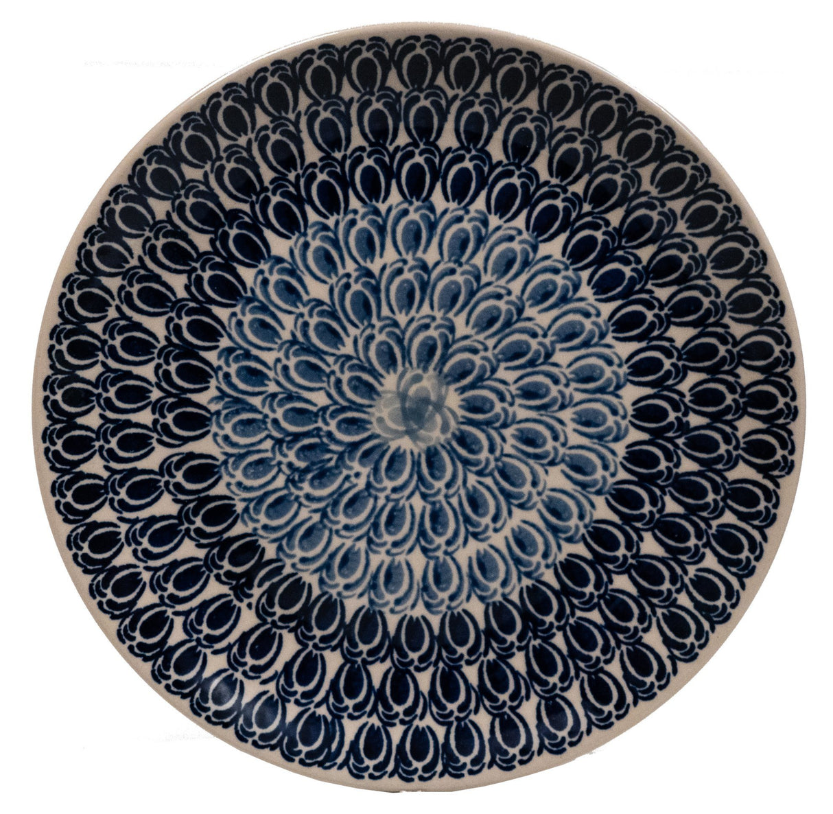 Plate, Round, Salad, 8.5" in "Tulip Blues" by Manufaktura | T134T-GP16