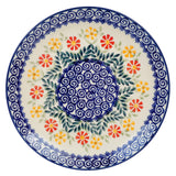 Plate, Round, Salad, 8.5" in "Flower Power" by Manufaktura | T134T-JS14