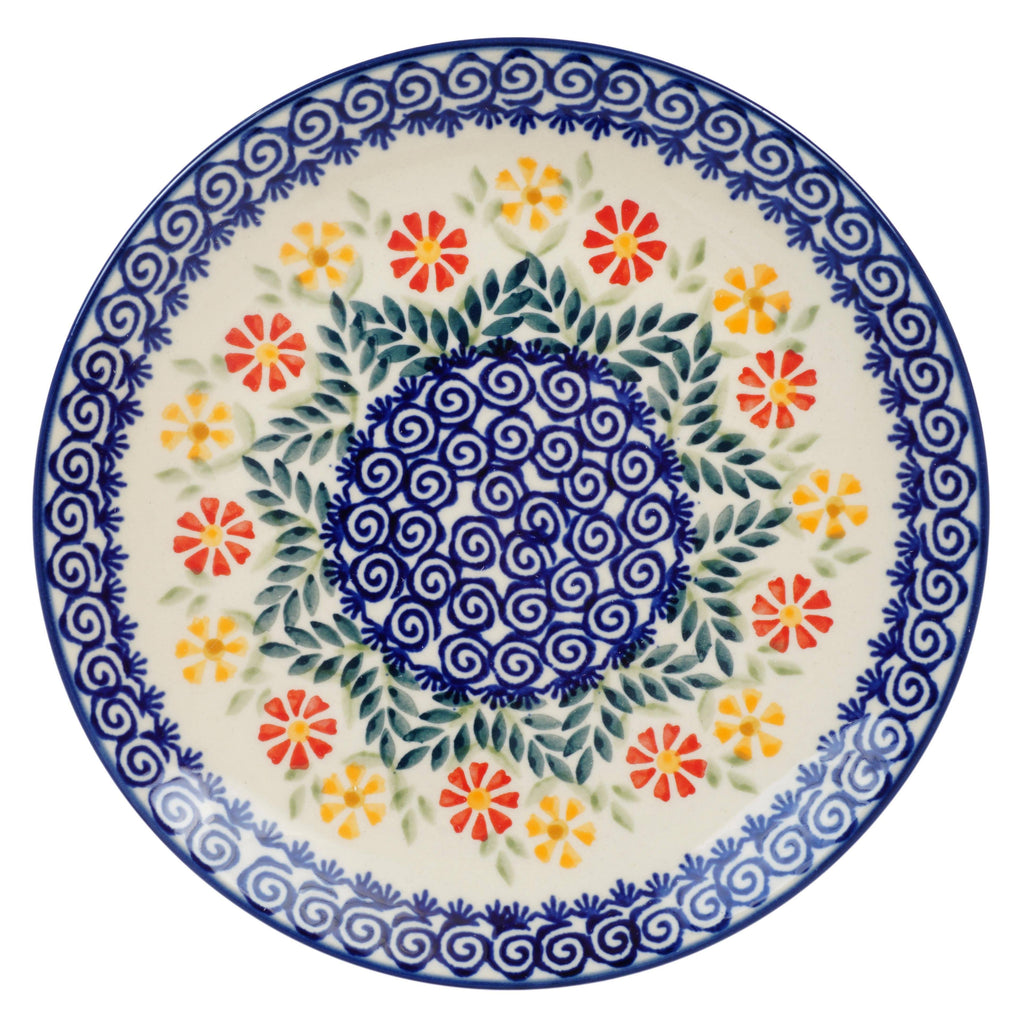 Polish Pottery Round Salad Plates at PolishPotteryOutlet.com