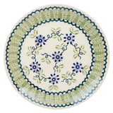 Plate, Round, Salad, 8.5" in "Woven Blues" by Manufaktura | T134T-P182