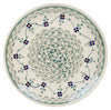 Polish Pottery 8.5" Salad Plate (Woven Pansies) | T134T-RV at PolishPotteryOutlet.com