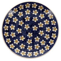 A picture of a Polish Pottery 8.5" Salad Plate (Paperwhites) | T134T-TJP as shown at PolishPotteryOutlet.com/products/8-5-salad-plate-paperwhites