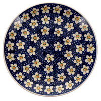 A picture of a Polish Pottery Plate, Round, Salad, 8.5" in "Paperwhites" by Manufaktura | T134T-TJP as shown at PolishPotteryOutlet.com/products/8-5-salad-plate-paperwhites