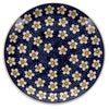 Polish Pottery Plate, Round, Salad, 8.5" in "Paperwhites" by Manufaktura | T134T-TJP at PolishPotteryOutlet.com