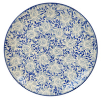 A picture of a Polish Pottery 8.5" Salad Plate (English Blue) | T134U-AS53 as shown at PolishPotteryOutlet.com/products/8-5-salad-plate-english-blue