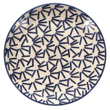 Plate, Round, Salad, 8.5" in "Cobalt Gears" by Manufaktura | T134U-AS68
