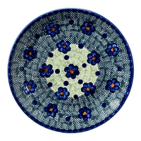 A picture of a Polish Pottery 8.5" Salad Plate (Violet Storm) | T134U-ASZ as shown at PolishPotteryOutlet.com/products/8-5-salad-plate-violet-storm-t134u-asz