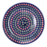 Plate, Round, Dinner, 10" in "Rings of Flowers" by Manufaktura | T132U-DH17